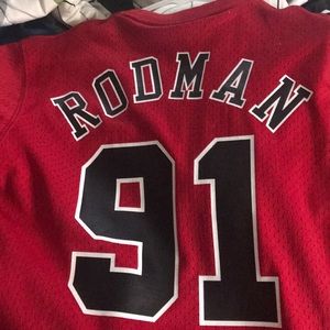 Rodman #91 jersey